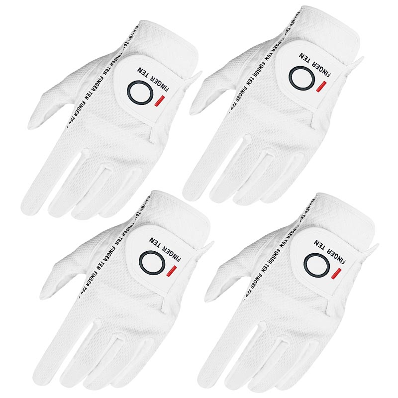 Mens Golf Gloves Wet Hot Weather Grip Left Right Hand Durable Value 4