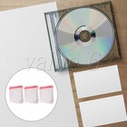 Transparent Plastic Resealable Wrap Sleeve 160x155mm for CD Case Pack of 1500