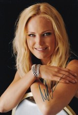 MALIN AKERMAN signed Autogramm 20x30cm ROCK OF AGES in Person autograph COA