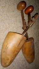 Antique "Florsheim" Shoe Stretcher Set / Wood