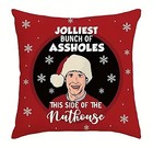 New Christmas Vacation Jolliest This Side of the Nuthouse Clark Pillow Cover