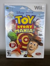 Wii Disney Pixar Toy Story Mania 3D Game / Factory Sealed / 3D Glasses Included