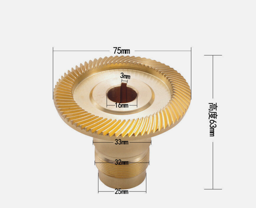 1*For Bridgeport Milling Machine Part Servo Power Feed Type The Mill Bronze Gear - Picture 3 of 10