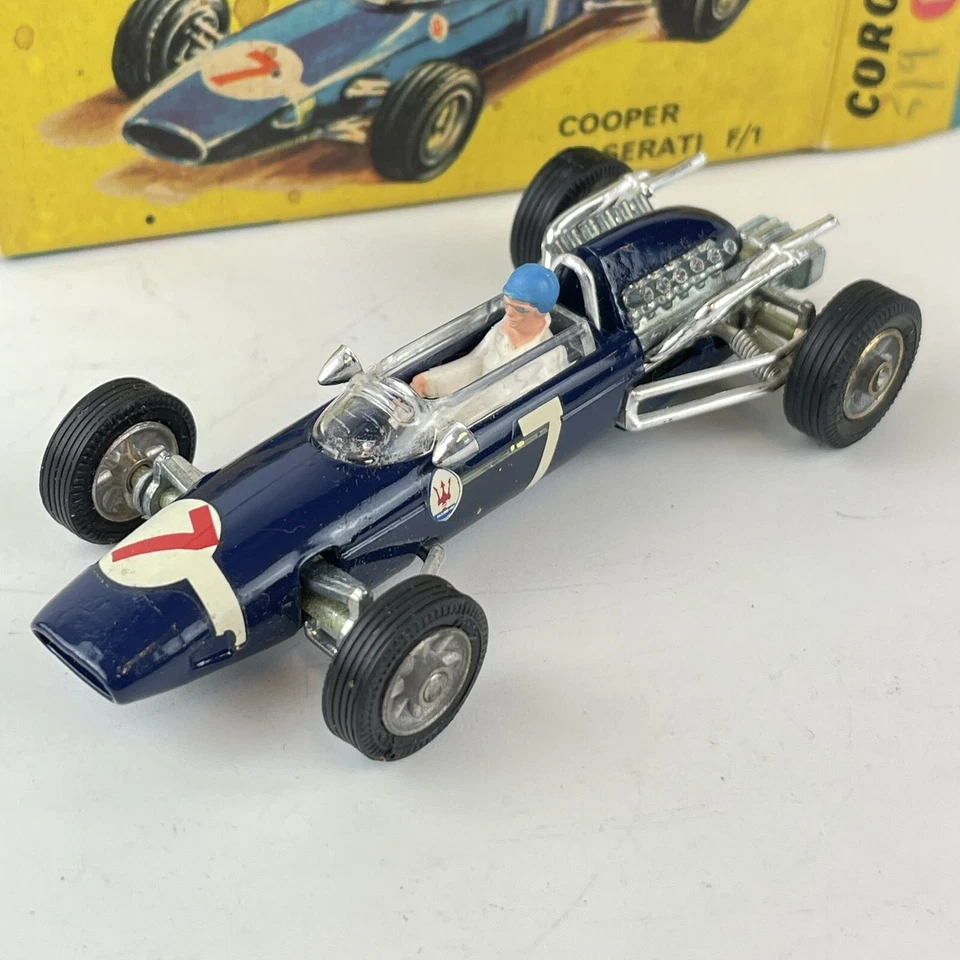 Vintage Boxed Corgi Toys No. 156 Cooper Maserati F/1 — 第 4/4 张图片