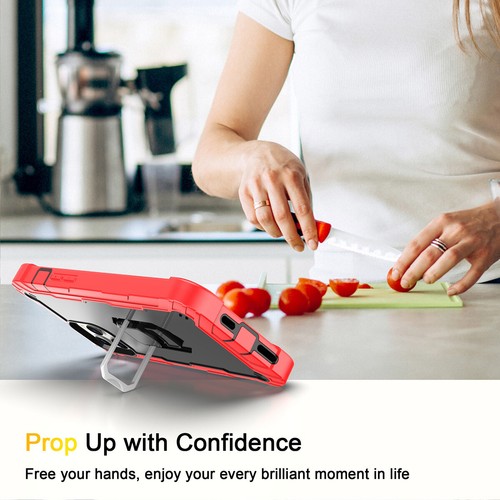 Case For iPhone 12 11 ProMax XS XR X 8 7 6Plus Heavy Duty Shockproof Stand Cover - Picture 30 of 82