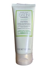Mary Kay Satin Hands Nourishing Shea Cream White Tea Citrus 3 Oz.
