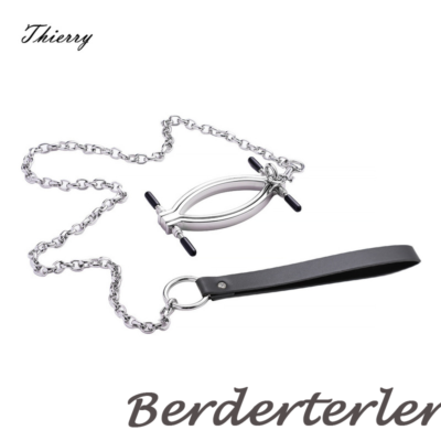 pussy spreader sex toy Silicone Labia Spreader main image 1