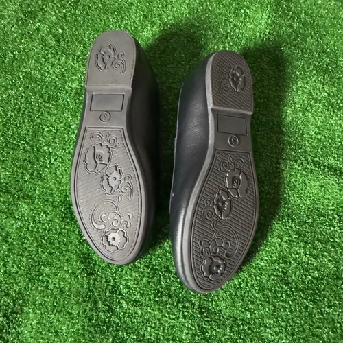 SO Youth Girl's Pensacola Slip On Memory Foam Ballet Flats Black Shoes Size 3 - Picture 10 of 10