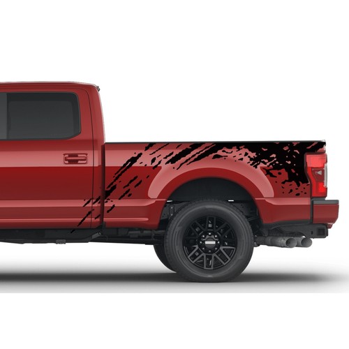 Mud splash bed graphics stickers decals compatible with Ford F250 - Picture 15 of 15