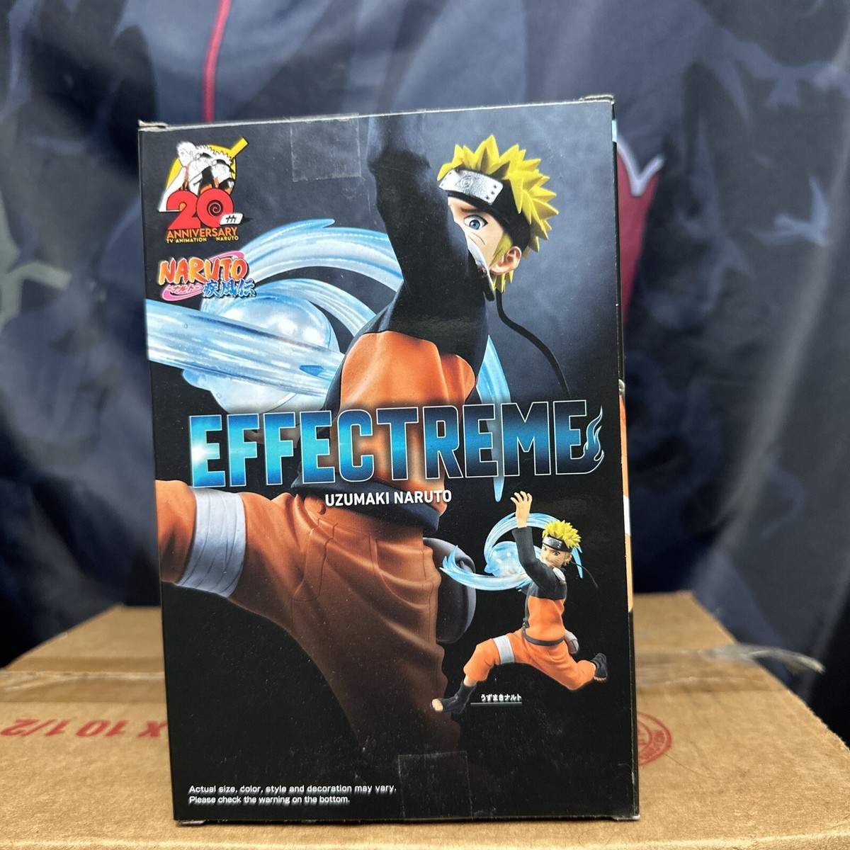 Official Naruto Uzumaki 20th Anniversary Effectreme Banpresto