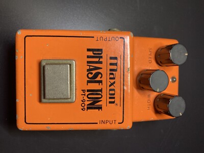 Maxon PT-909 Phase Tone ギターエフェクター MAXON PT-909 Phase Tone Made in Japan Vintage Phaser Guitar