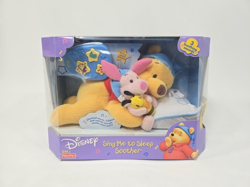 Fisher Price Sing Me To Sleep Schnuller Kleinkind 14 Zoll Winnie Puuh Musik Neu im Karton