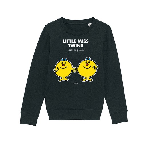 Mr Men Sweatshirt Little Miss Twins Long Sleeve Kids Unisex Jumper Pullover - Picture 6 of 16