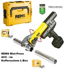 REMS Mini-Press ACC Li-Ion Radialpresse 14,4 V.  Set M 15-18-22