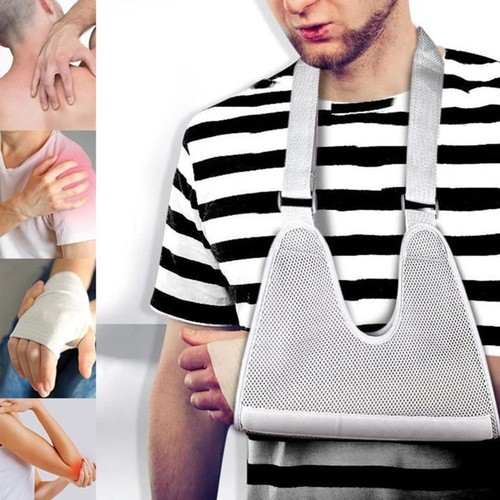 Arm Sling Adjustable Lightweight And Comfortable Breathable Arms And Shoulders~ - Picture 6 of 13