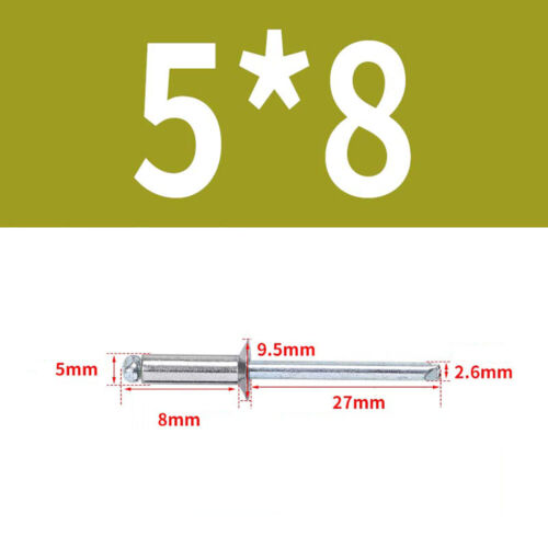 3mm 3.2mm 4mm 5mm Countersunk Pop Rivets Open Csk Blind Rivet Stainless Steel A2 - Picture 23 of 27