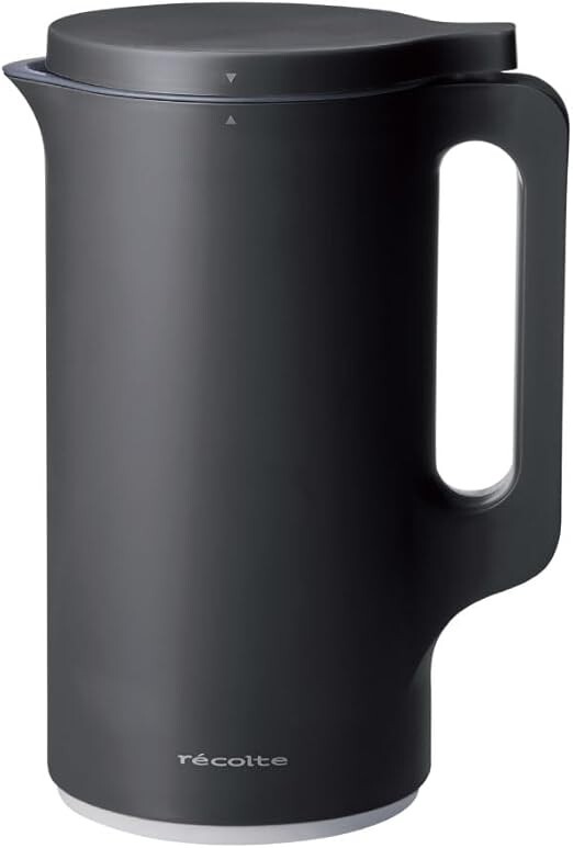 Recolte Auto Cooking Pot RSY-2 Color Black Soy Milk & Soup Maker