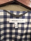 See by Chloe military style pea coat size 6 — photo 3
