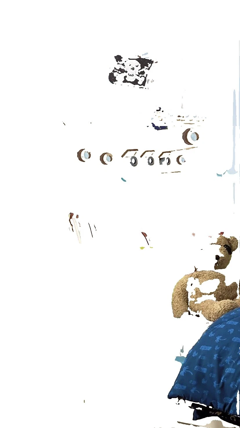 Разноцветный декор для детской комнаты пираты