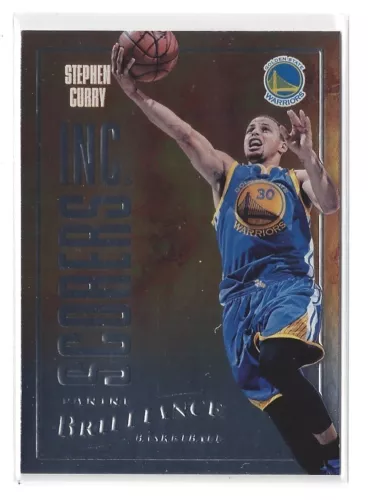 Stephen STEPH Curry 2012-13 Panini Brilliance SCORERS INC. Insert #5 Warriors