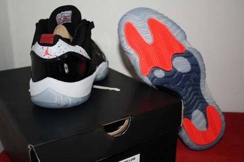 Nike Air Jordan XI 11 infrared low selten Gr. 41 US 8 NEU ungetragen - Bild 5 von 5