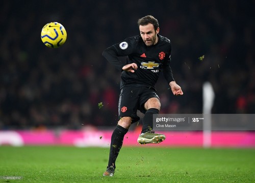 MANCHESTER UNITED 2019 2020 PLAYER ISSUE SHIRT 3RD JUAN MATA EPL MATCH JERSEY - Picture 12 of 12