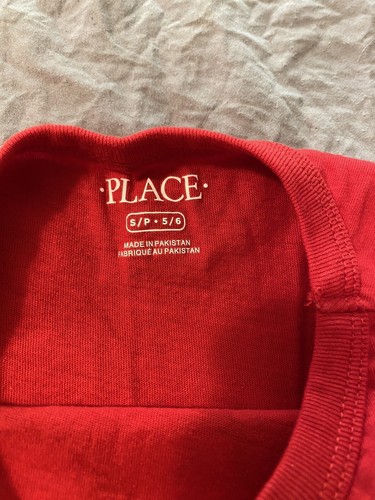 Boys Small (5-6) The Children’s Place Red Graphic T-shirt - Picture 3 of 4