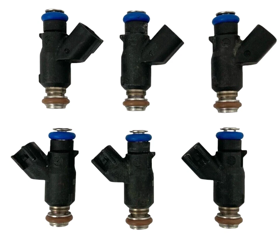 OEM Hyundai Kia 3.3L 3.8L 06-2012 Fuel Injector SET OF 6 SANTA FE BENCH TESTED - Imagem 2 de 4