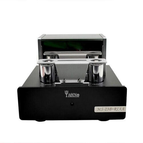 YAQIN MS-23B Hifi Tube Phono Amplifier 12AX7 Preamplifier Tube Amplifier Preamp  - Afbeelding 1 van 6