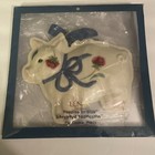 Lenox Poppies on Blue barnyard collection Pig Cookie Press/Decoration