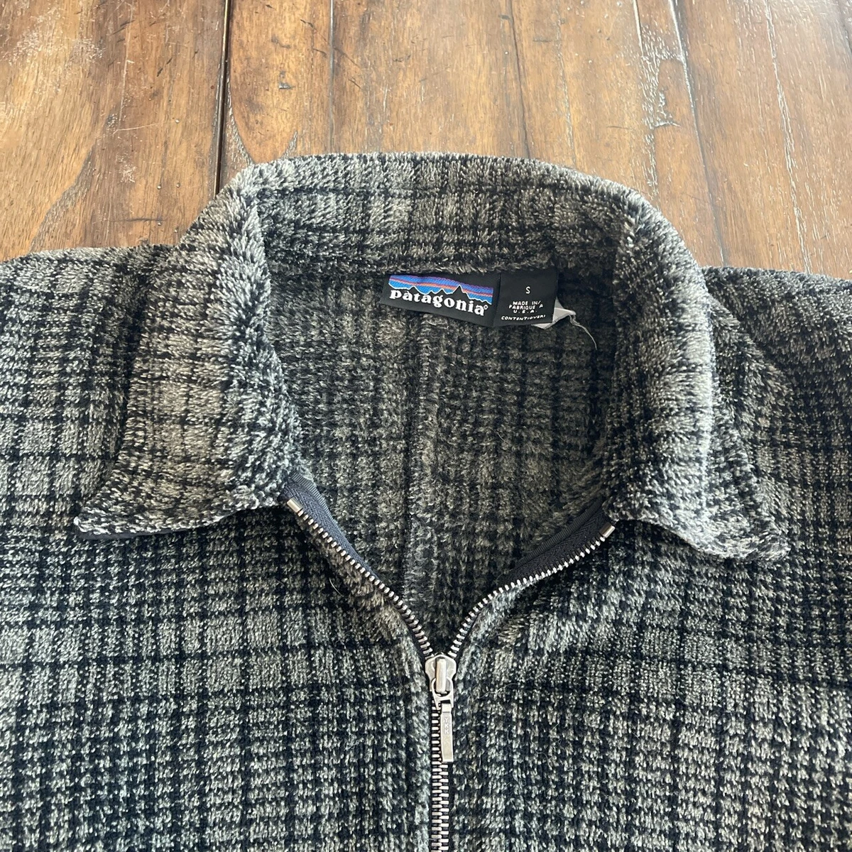 Patagonia plaid jacket sales