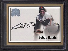 2000 Fleer Greats of the Game Autograph Bobby Bonds