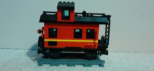 LEGO VINTAGE SET 10014 CABOOSE TRAIN CAR UNBOXED NO INSTRUCTIONS