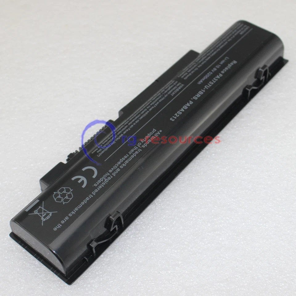 Bateria de 6 células para Toshiba Qosmio PA3757U-1BRS PABAS213 F60 F750 F755 T851 V65 - Imagem 2 de 4