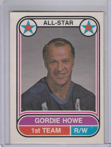 1975 76 OPC O Chee WHA #66 Gordie Howe Red Wings Aeros Hall of Fame