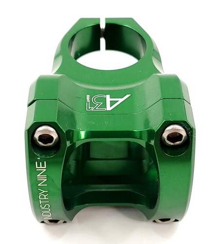 Industry Nine A318 Mountain Bike Stem 31.8mm x 40mm x +/-6deg Rise, Green - 第 12/12 張圖片