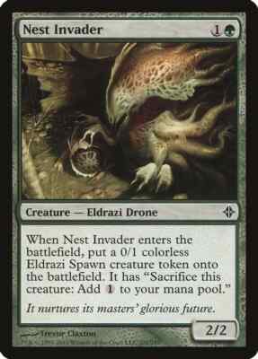 Nest Invader Rise of the Eldrazi Light Play MTG Magic DNA GAMES