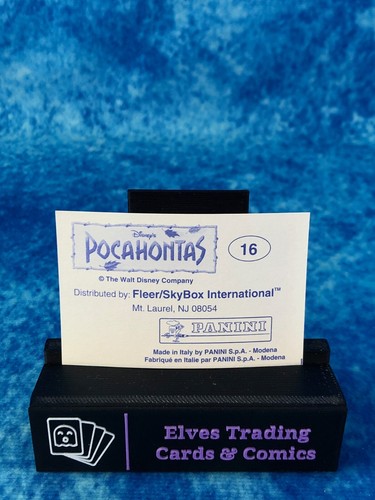Pocahontas SINGLE Non-Sport Album Sticker by Panini 1995 - Picture 28 of 368