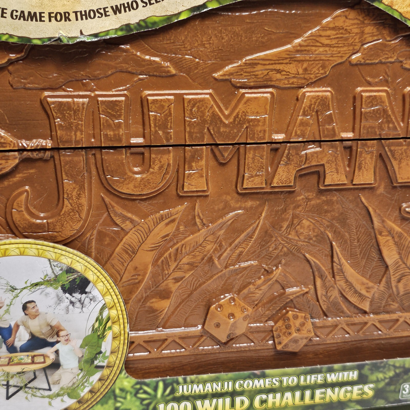 Jumanji Deluxe Board Game Electronic Adventure Game Lights Sounds