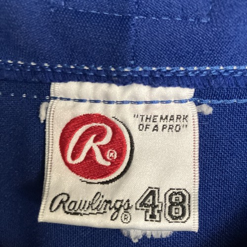 Maglia Los Angeles Dodgers Rawlings autentica Think blu uomo 54" petto fresco - Foto 4 di 6