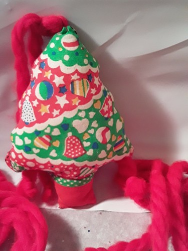 Christmas Ornaments, Vintage, Handmade 1970s Decorations Lot - Picture 2 of 9