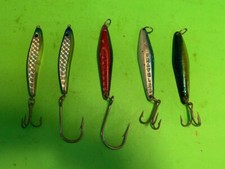 SET OF 5 JIGS INCLUDING TRAVELER, WAK-O AND YOZURI FOR SALTWATER FISHING ((0) 