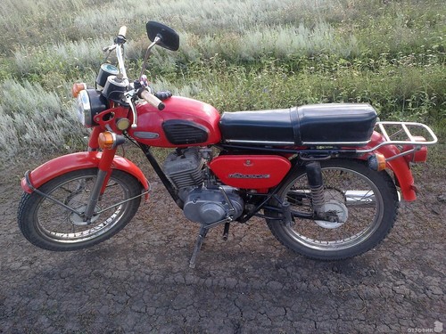ORIGINAL MINSK M-105 M-106 M112 MMVZ МИНСК MOTORCYCLE SEAT BELARUS USSR 1980s - Picture 16 of 16