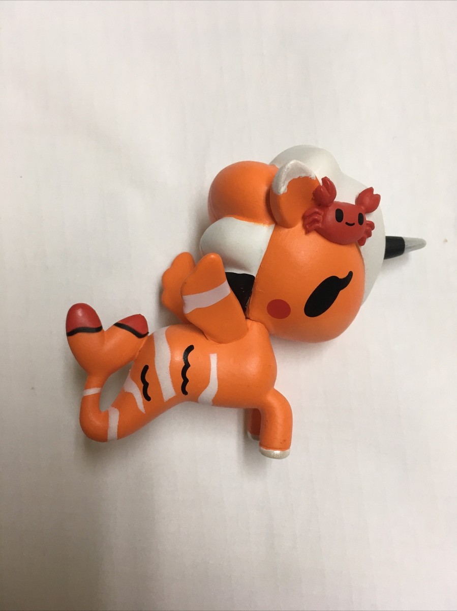 Tokidoki Mermicorno Series 1 Vinyl Figure ~ Marea Unicorno Orange