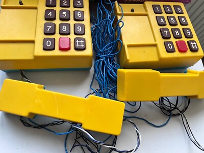 Jouet Ancien Soviétique DUET-2 - Téléphone Pour Enfants, Fonctionne, Année 1990, Neuf