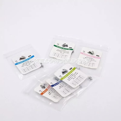 4Pc Dental Orthodontic 1st/2nd Molar Bonding Split Buccal Tube MBT/Roth/Edgewise - Picture 7 of 47