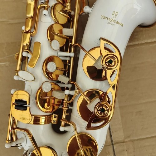 A992 Sassofono E-flat bianco sassofono contralto strumento jazz sax giapponese - Foto 2 di 12