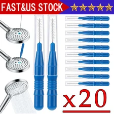 20 Pack Shower Head Cleaning Brush Set - Anti-Clogging Small Pore Gap Brushes