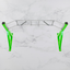 Details zu 150KG Wall Mounted Pull Up Bar Home Gym Exercise Full Body Workout Routine Green Reichlich Sonderpreise
