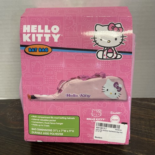 Hello Kitty Baseball Bat/Helmet Bag Pink 31"x7"x9" eBay